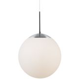 Pendant Light Strap 36 E27 Black Leather