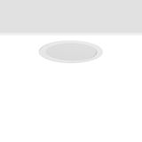 TOLEDO FLAT+ round, 23 W, 3150 lm, 830, 840, white, on/off Recessed do