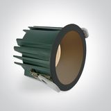 BLACK 12W CCTV IP65 230V DARK LIGHT