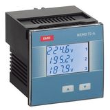 Nemo 72-b - Multifunction for LV application - Unbalanced 4-wire mains: three-phase 4-wire - Display: backlit LCD - Format: 72x72mm