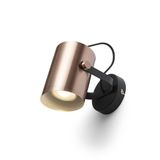 HAREN surface mounted copper/black 230V LED E27 15W