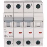 Miniature circuit breaker (MCB), 50 A, 3p+N, characteristic: B