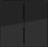 Double seesaw, A.x/C.x, glossy night black