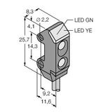 Photoelectric Sensor Convergent Mode Sensor   VS1RN5CV20Q