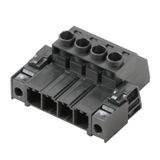 PCB plug-in connector, male plug, 7.62 mm, Number of poles: 3, 180°, Clamping yoke connection, Clamping range, max. : 6 mm², Box