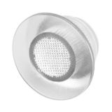 Clear lens for illuminated mushroom push-button Ø 35