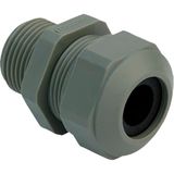 Cable gland Progress synth. GFK M25x1.5 Greengrey RAL 7009 cable Ø12.5-20.5mm