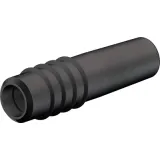 1 mm insulating grommet, solder connection, 0.25 mm², black, 22.2070-21