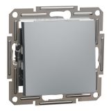 Asfora - intermediate switch, screwless terminals, wo frame, steel