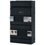 S55 pluggable, 1-ph., MCB 4 gr 2 RCD T HS 64 +55mm