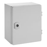 Wall-mounted enclosure 1 door IP66 H=250 W=200 D=150mm