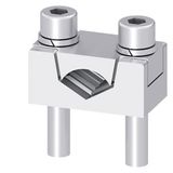 Prism terminal double 2x 70 - 120 mm2, for size NH2 1-pole