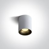 12112Z/W/V WHITE 12W CCTV IP20 230V DARK LIGHT