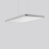 TRIONA rectangle, 71 W, 9700 lm, 840, silver, smart+free Pendant lumin