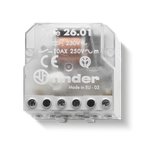 Step Rel. 1NO 10A/2 Switching sequences 24VAC (26.01.8.024.0000)