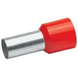 Insulated wire end ferrule, 35 mm², 30 mm/16 mm long, DIN 46228/4, red, 47916