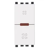 Dimmer for fans 220-240V white