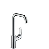 Focus 240 sink mixer with pop-up, chrome