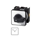 T0-2-15474/E ON-OFF switches, T0, 20 A, flush mounting, 2 contact unit(s), Contacts: 4, 90 °, maintained, 0-1, Design number 15474