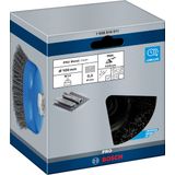 Cup Brush Crimped 100 mm Steel