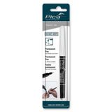 Pica 532/52 Permanent Pen 1-2mm round white, blister
