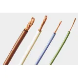 TPE-switching strand, highly flexible, Cableline, 0.5 mm², 129 x 0.07 mm, black, outer Ø 2.3 mm, 60.7763-10021
