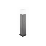 Garden luminaire LARGO-P PIR 50, E27, MAX.15W, IP44, AC220-240V, 50-60Hz, post, graphite