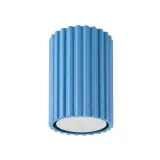 Ceiling lamp KARBON 10 azure