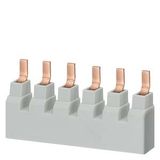 Pin busbar, 16 mm2 connection: 6x 1-phase according to UL 489, 480Y/277V for LS 5SJ4...-.HG