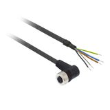 JUMPER CABLE PVC 3W M8 F STR M8 M STR 5 M CABLE (CT à 20 C62)