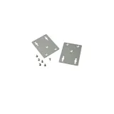MOXA – WK-51-01 – Wall mounting kit with 2 plates (51.6 x 67 x 2 mm) and 6 screws