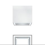 PANOS INF/EVO Q190H ANBAUGEH Q227 WH - Surface-mount housing