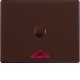 Centre plate imprint f. push-button f. hotel card, redlens , arsys, br