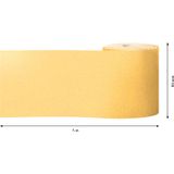EXPERT C47 Sandpaper Roll for Handsanding 93 mm, 5 m, G 12