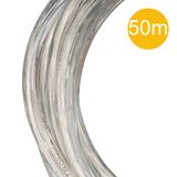 PVC Cable Round 2C Transparent 50m Roll