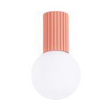 Ceiling lamp HALO peach