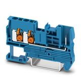 XT 2,5-TWIN/1P BU - Feed-through terminal block