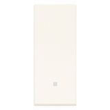 1P NO 10A quick wir.push button white
