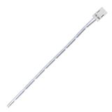 Connection connector for single-color LED strips, width 8 mm, 2 pins, length 150 mm