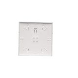 Triple illuminated contact push button, (module), 10AX, quick connection, Silver matt, metalic