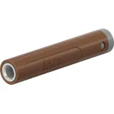 4 mm socket, crimp connection, 1.0 mm², mounting Ø 8 mm, brown, 64.2062-27
