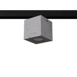 3-PHASE QUAD RAIL CEILING LAMP CONCRETE GU10 BLACK
