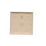 Double equipontential socket, white