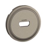 1.4 A TYPE HDMI PRE-CONNECTED SOCKET ROCKER TITANIUM