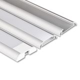 Attached aluminum profile PX1 40x9mm without diffuser 1m