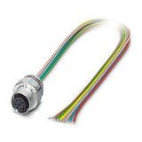 SACC-EC-FS-8CON-M16/0,5 SCO - Device connector front mounting