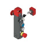 NG series safety switch with lock and integrated control devices, with actuator