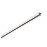 S-TRACK 3-circuit surface-mounted track, traffic white, 1m