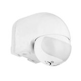 Motus MS-W 180ø, 9m, IP44, white, suitable for LED
