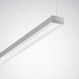 Suspended luminaires Solvan Flow H Raster Silver rectangular ETDD 44W 6000lm Wide (W) IK03 3 SDCM